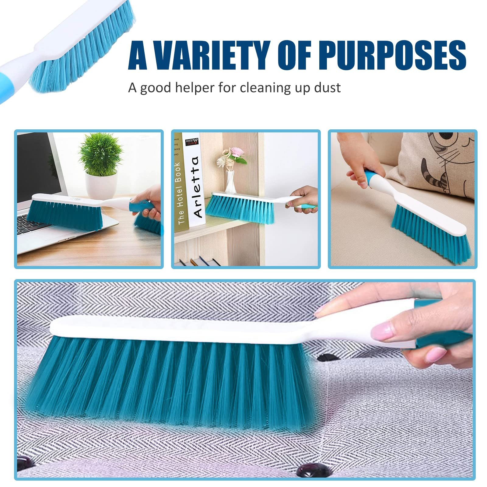 Multipurpose Soft Bristle Dust Cleaning Brush | ঘর, অফিস ও ইলেকট্রনিক্সের জন্য পারফেক্ট সমাধান।