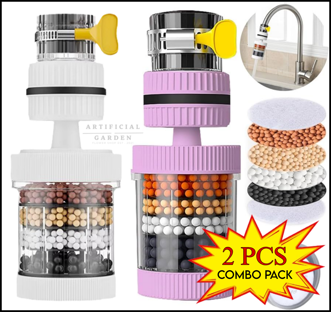 6-Layer Tap Water Filter | কলের পানি পরিশোধন ফিল্টার (Kitchen & Bathroom Use)