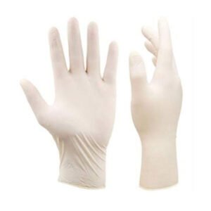 Rubber hand gloves